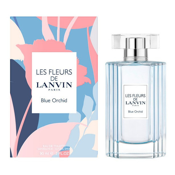 Perfume Importado Lanvin Les Fleurs Blue Orchid Edt 100 Ml