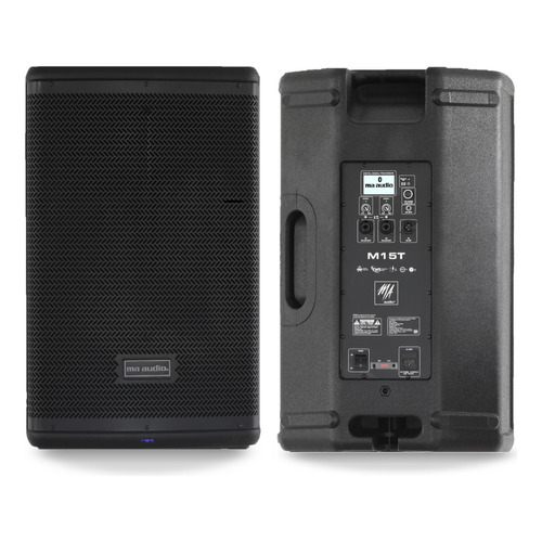 Ma Audio M15t 15 Bafle Profesional 600w Rms Bluetooth Color Negro