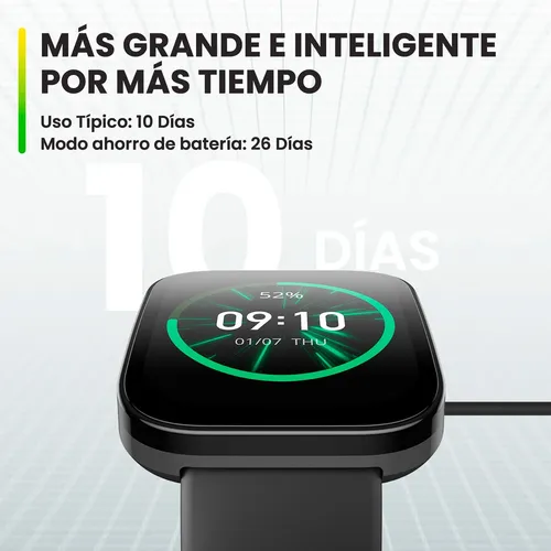 Amazfit Bip U Pro - Reloj inteligente para mujer, Alexa integrado,  rastreador de salud y fitness con GPS, más de 60 modos deportivos, monitor  de sueño