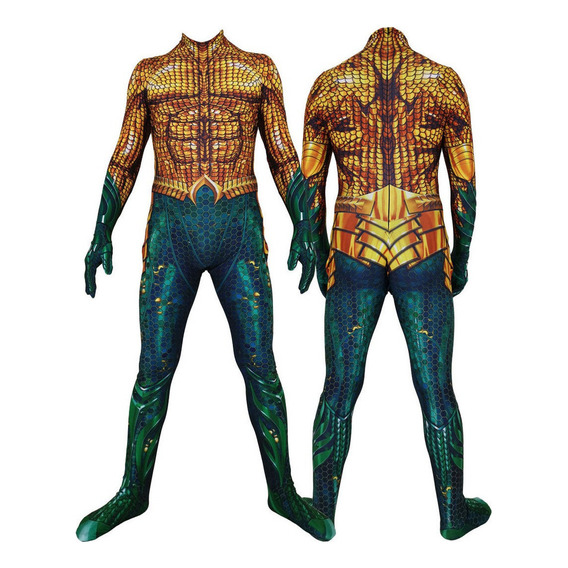 Mono Disfraz De Cosplay Aquaman Arthur Curry Halloween