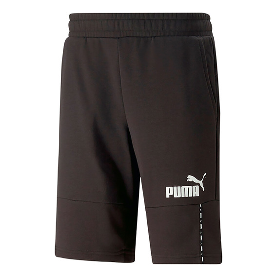 Short Puma Ess Block X Tape  Hombre-negro