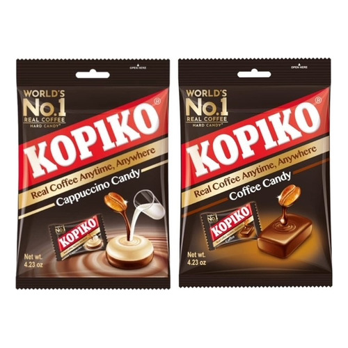 Kopiko (1 Pieza De Café Y 1 Pieza De Capuccino De 120g C/u)