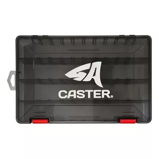 Caja Pesca Caster Señuelos 20 Divisiones 29,5x18,5x4,5cm