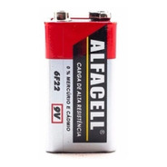 Bateria 9v Alfacell 6f22 (unidade)