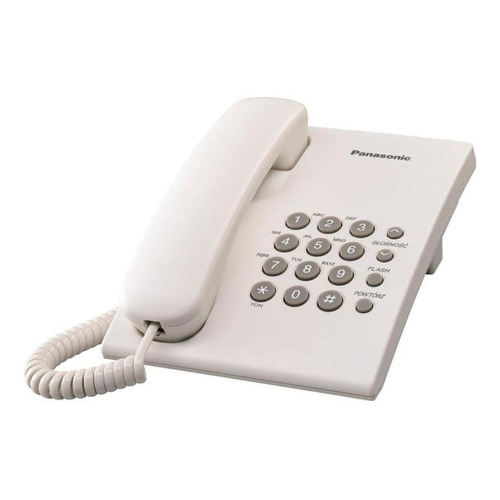 Teléfono Panasonic  KX-TS500 Blanco