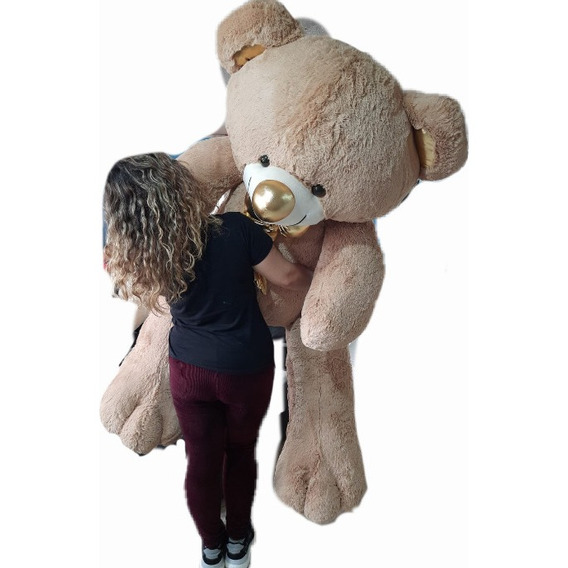 Oso De Peluche Gigante De 2metros Perfumado Y Moño De Regalo