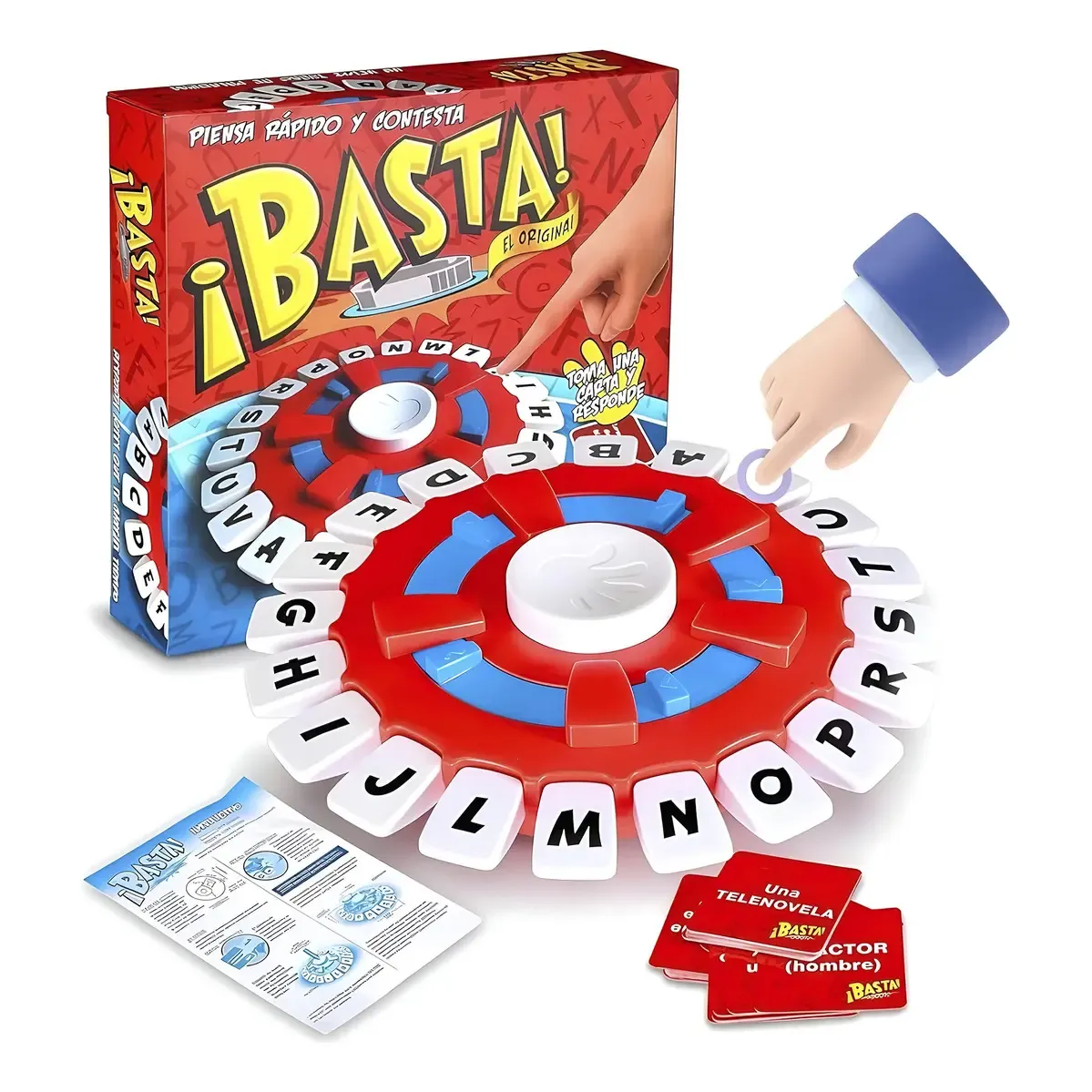 Juego de Mesa ¡Basta! Edición Clásica en Español, para 2 a 6 Jugadores