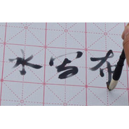 Paño Rehusable Escritura Japones China Caligrafia Agua Shodo