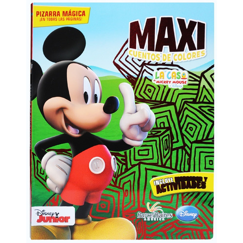 La Casa De Mickey Mouse Maxi Cuentos De Colores ¡ Pizarra