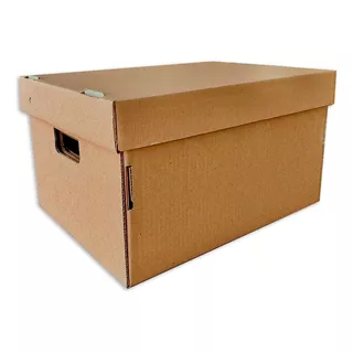 Caja Archivo Carton Americana 42x32x25 X25 Oficio Mudanza