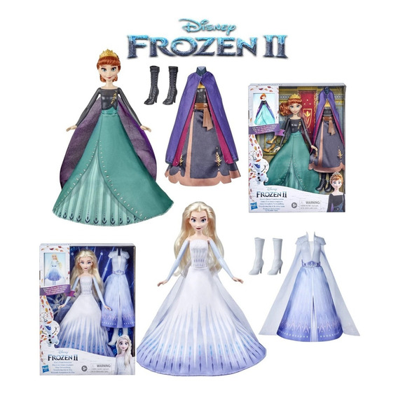 Disney Frozen 2 Elsa Y Anna Transformacion De Reinas 