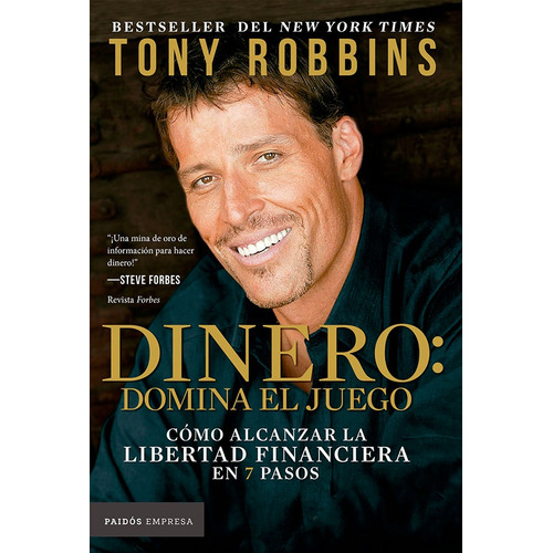 Dinero: domina el juego, de Tony Robbins. Editorial PAIDÓS, tapa blanda en español