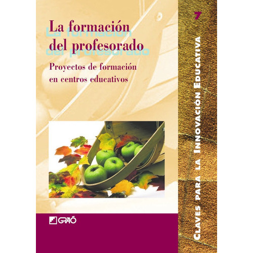 La formación del profesorado, de Crisálida Rodríguez Serna y otros. Editorial GRAO, tapa blanda en español, 2001