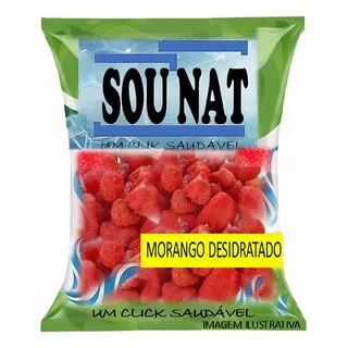 Morango Desidratado 500g-saboroso Importado Fruts 