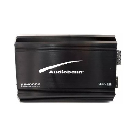 Audiobahn AE4000X 2400 W Color Negro