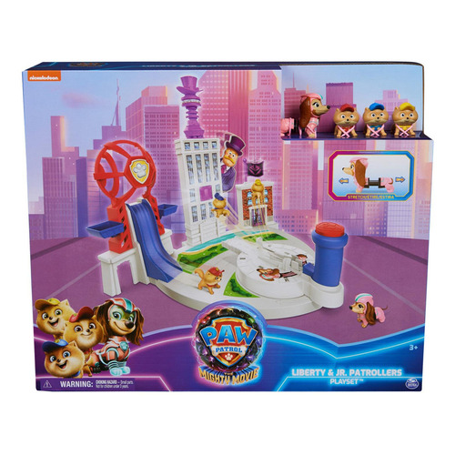 Paw Patrol La Película, Set de Juego con figuras y lanzador