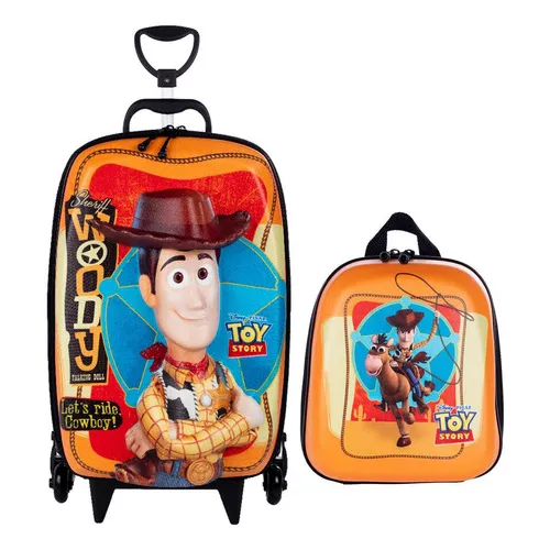 Mochila Woody 3d Lancheira Toy Story Maxlog MercadoLibre