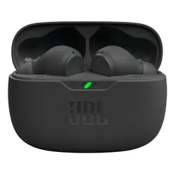 Fones de ouvido intra-auriculares sem fio JBL Vibe Beam pretos com luz LED no Mercado Livre com oferta e cupom de desconto