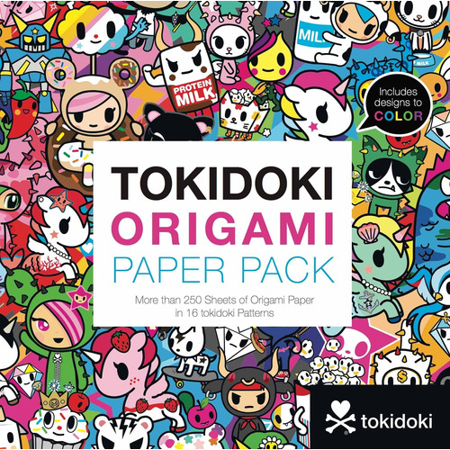 Tokidoki Origami Paper Pack: More Than 250 Sheets Of