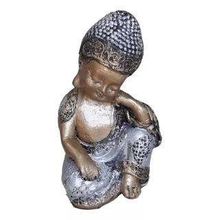 Estatua Buda Bebé 22cm Decoracion Resina Náutica  Int/ext.