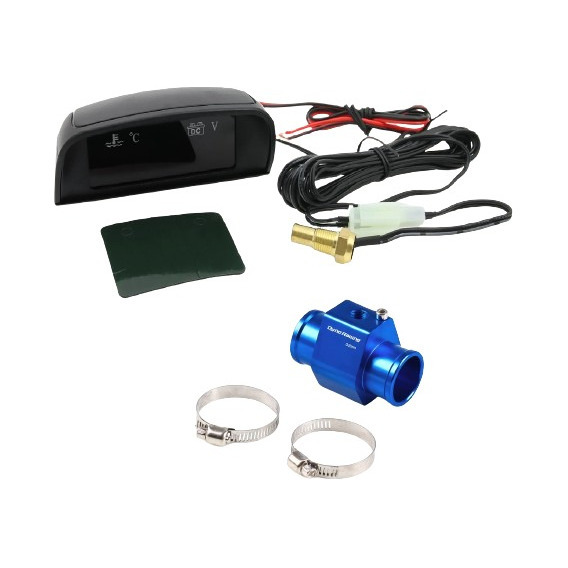 Kit Medidor De Temperatura Universal Voltimetro Y Adaptador 