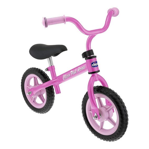 Bicicleta Chicco Balance Bike Sin Pedales Color Rosa