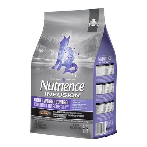 Alimento Nutrience Infusion para gato en bolsa de 2.27kg