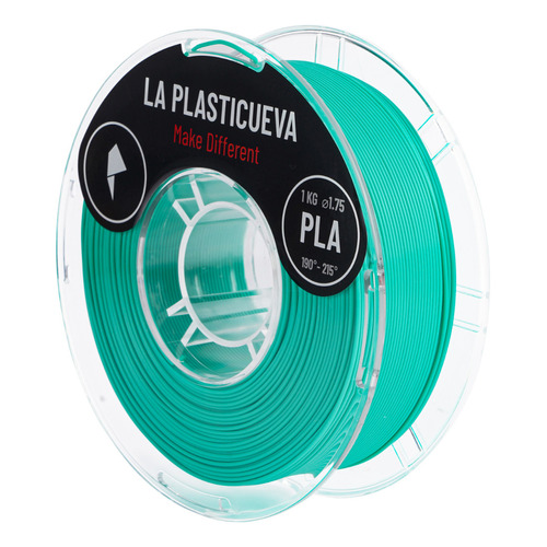 Pla 1.75 - 1kg Filamento Para Impresión 3d - La Plasticueva Color Verde Agua