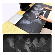 Mousepad Gamer Mapa Mundo Xxl 90x40cm Antideslizante / Lhua