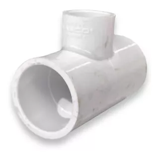 10 Tee Reducido 1'' X 1/2'' Cementar Pvc Cedula 40 (402-130)