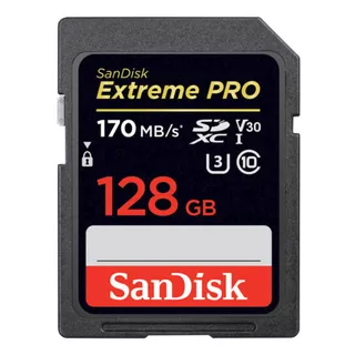 Cartão De Memória Sandisk Sdsdxxy-128g-gn4in  Extreme Pro 128gb