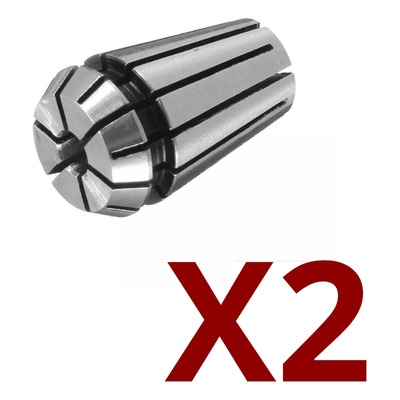 2 Und Boquilla Resorte Portabrocas Collet Er11-4 Husillo Cnc