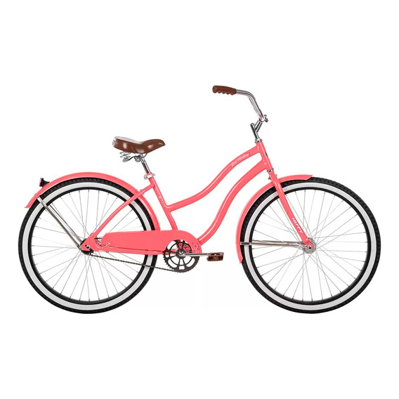 Bicicleta Retro Huffy Good Vibrations Crusier R26 Rosa 