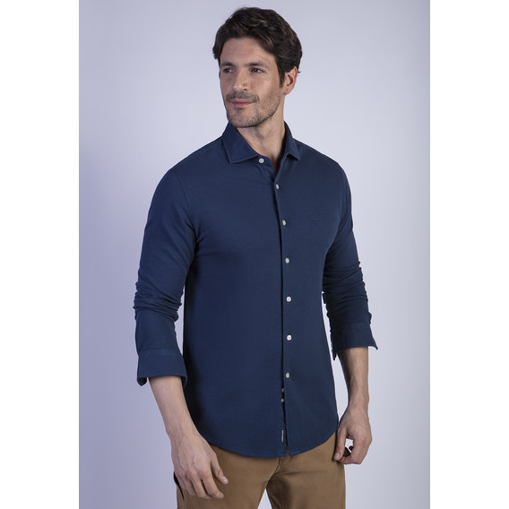 Camisa Pique Portland F Azul Ferouch Ss24