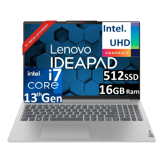 Lenovo Ideapad 5 Slim 16' Fhd Ci7-13620h 16gb 512ssd W11 Pro