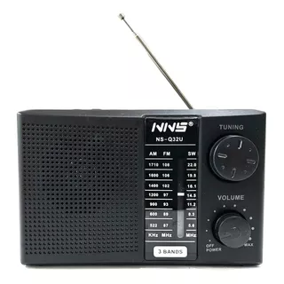 Radio Linterna 3 Bandas Am Fm Sw Mp3 Usb De Pila Recargable