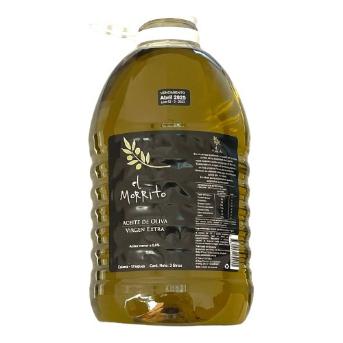 Aceite de oliva virgen extra El Morrito bidón de 3l