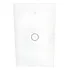 Plaqueta Inteligente Wifi C/1 Interruptor De Luz Táctil 16 A 240v Blanco