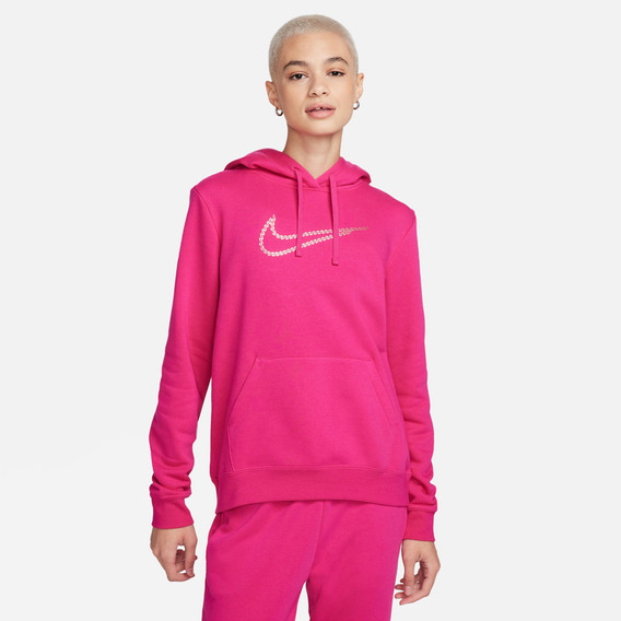 Buzo Mujer Nike Clb Flc Shine