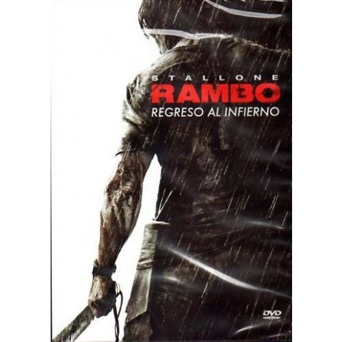 Rambo 4 Regreso Al Infierno Película Sylvester Stallone Dvd