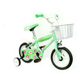 Bicicleta Para Niño Randers Rodado 12 Verde Mg