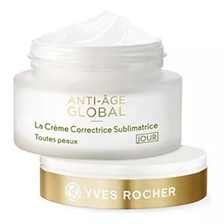 Crema De Dia Rejuvenecedora Anti Age Global Yves Rocher Tipo De Piel Todo Tipo De Piel