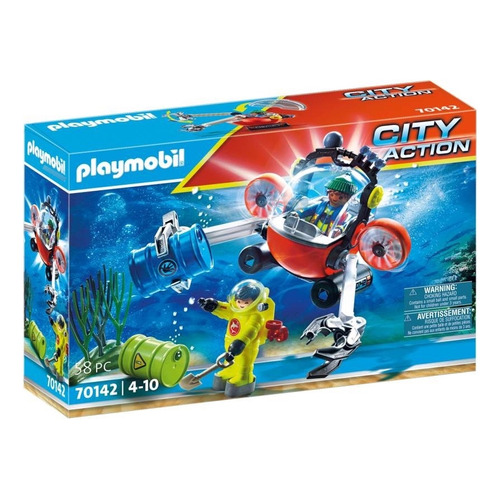 Playmobil City Action Operacion Medio Ambiente 70142 Cantidad De Piezas 58