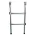 Escalera Acero Galvanizado Para Cama Elástica