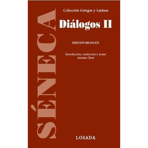 Dialogos Ii - Lucio Anneo Séneca