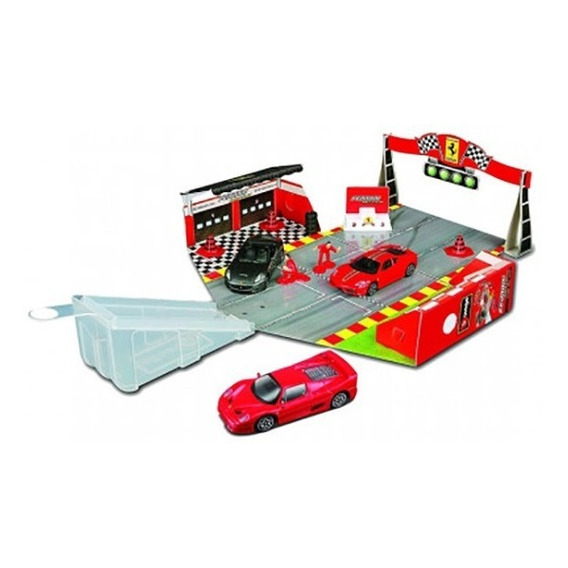 Ferrari Play Set 'abrir Y Jugar' 1:43 - Burago 