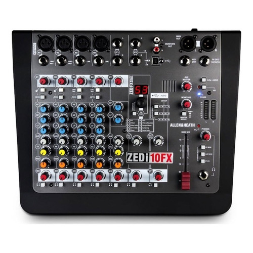 Allen Y Heath Zedi-10fx Mezcladora Audio 10 Canales Multi Fx