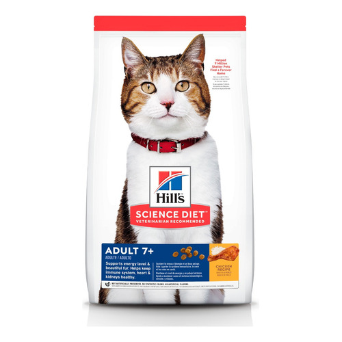 Comida para gatos senior Hill's Sd Adult 7+ bolsa de 7.3kg