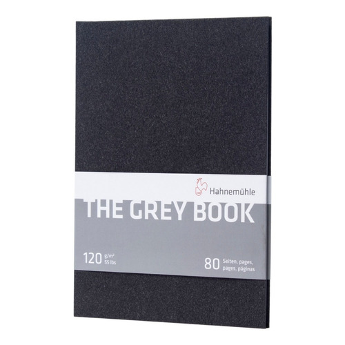 Libreta Boceto Gris Dibujo Hahnemuhle Grey A4 40h 21x29.7cm