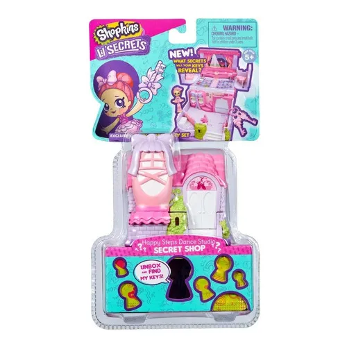 Shopkins Lil secrets Mini Shoppie Estudio De Danza Pasos Fel